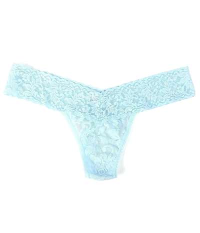 Low Rise Thong Iceblue – Blåa Stringtrosor från Hanky Panky