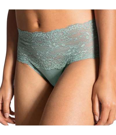 Sensual Secrets Highwaist Slip Bluegreen – Blåa Trosor från Calida