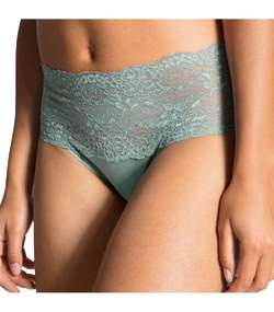 Sensual Secrets Highwaist Slip Bluegreen