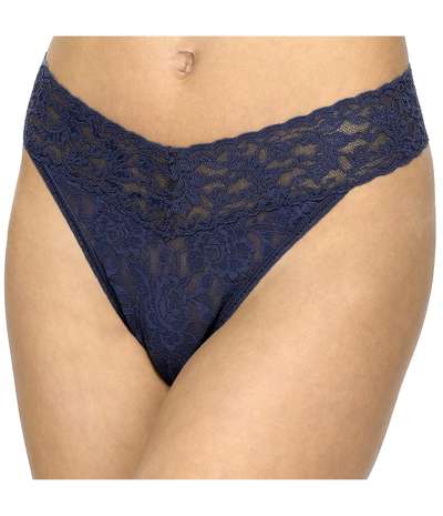 Original Rise Thong Navy-2 – Blåa Trosor från Hanky Panky