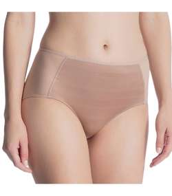 Feminine Air Brief High Waist Light brown