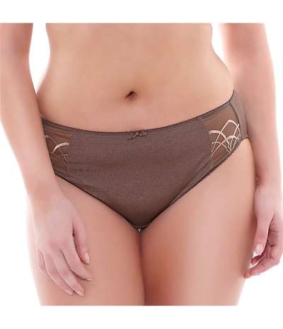 Cate Brief Brown – Bruna brieftrosor från Elomi