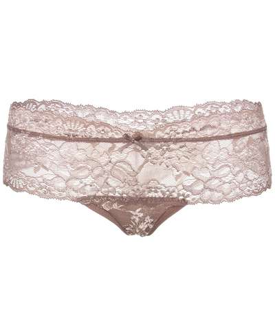 Nicole String Light brown – Bruna Stringtrosor från Missya