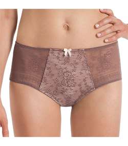 Fleur High Waist Brief Berry