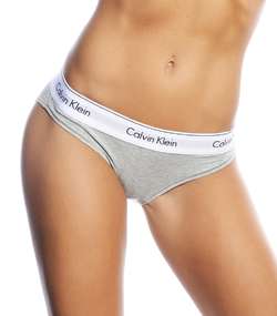 Modern Cotton Brief Grey