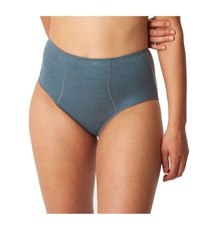 C Magnifique High Waist Brief Darkgrey – Gråa brieftrosor från Chantelle