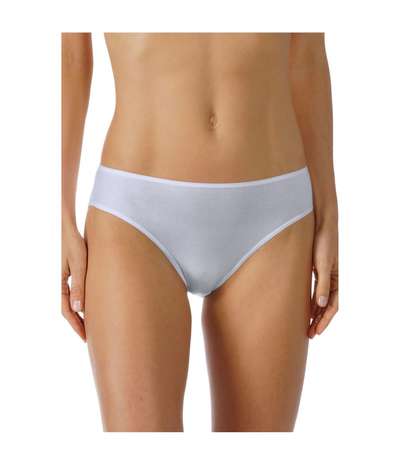 Cotton Pure Jazz Briefs Greymarl – Gråa brieftrosor från Mey