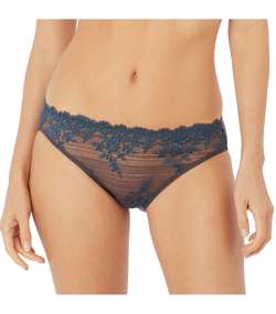 Embrace Lace Bikini Brief Steel grey