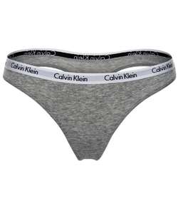 Carousel Thong Grey