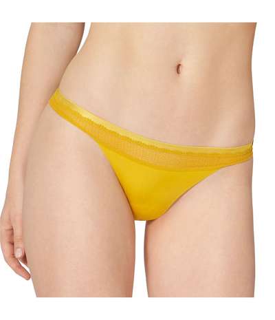 S by Sloggi Silhouette Tanga Gold – Guldfärgade tangatrosor från S by sloggi