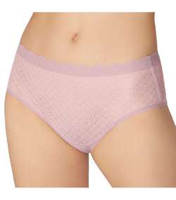 ZERO Feel Lace High Waist Brief Lavender-2