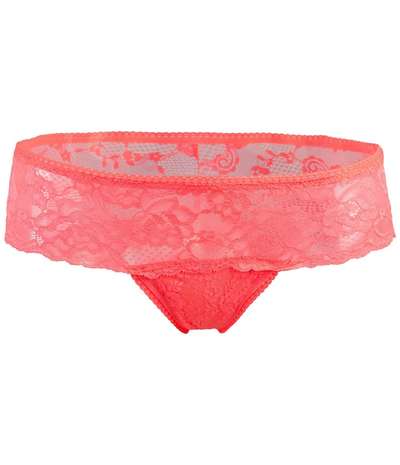 Lace Brief  Orange – Orange brieftrosor från Damella