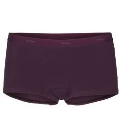 Cotton Boxer Wine red