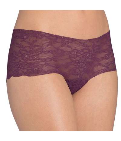 Light Lace 2.0 Short S16 Wine red – Röda Boxertrosor från Sloggi