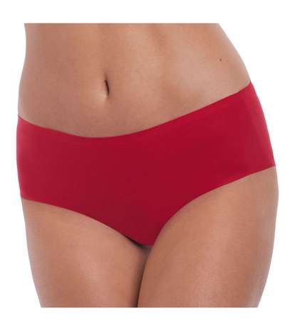 Smoothease Invisible Stretch Brief Red – Röda brieftrosor från Fantasie