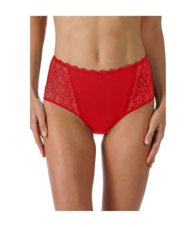 Amorous High-Cut Briefs Red – Röda brieftrosor från Mey