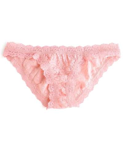 Signature Lace Brazilian Bikini Lightpink – Rosa bikinitrosor från Hanky Panky