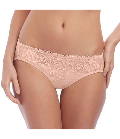 Lace To Love Bikini Pink – Rosa bikinitrosor från Wacoal