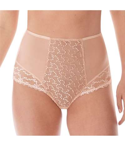 Ana High Waist Brief Pink – Rosa brieftrosor från Fantasie