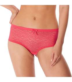 Fancies Hipster Short Coral
