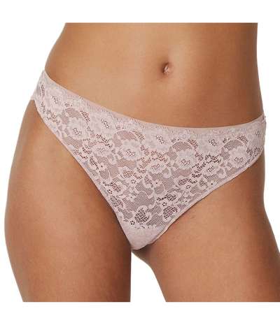 Color Studio Lace Thong Ancientpink – Rosa Stringtrosor från Marie Jo