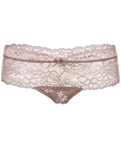 Nicole String Ancientpink – Rosa Stringtrosor från Missya