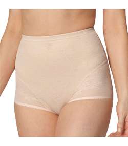 Wild Rose Sensation High Waist Panty Beige