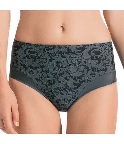 Ancona Highwaist Brief Silver – Silverfärgade brieftrosor från Anita