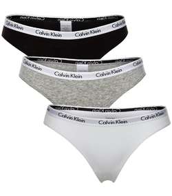 3-pack Carousel Bikinis Grey/Black