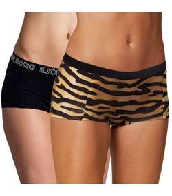 2-pack Core Tencel Minishorts 2032 Black pattern-2