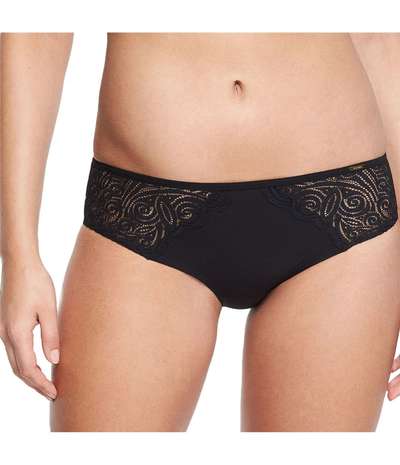 Pyramide Shorty Black – Svarta boxertrosor från Chantelle