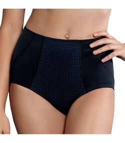 Clara Art Highwaist Brief Black