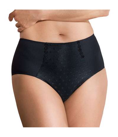 Airita High Waist Brief Plus Black – Svarta brieftrosor från Anita