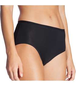 Natural Comfort Brief Highwaist Black