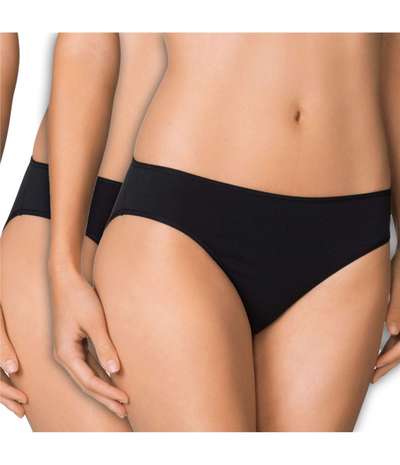 2-pack Benefit Women Brief Black – Svarta brieftrosor från Calida