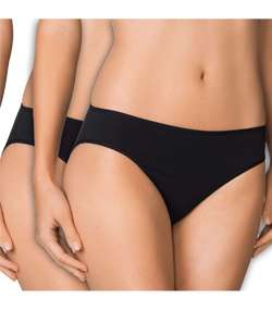 2-pack Benefit Women Brief Black