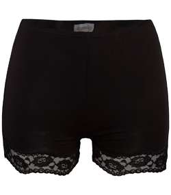 Lace Boxer Brief Black