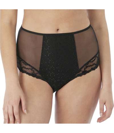 Ana High Waist Brief Black – Svarta brieftrosor från Fantasie