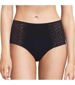 Norah High Waist Brief Black