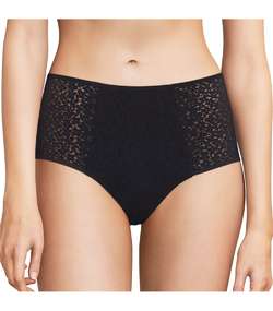 Norah High Waist Brief Black