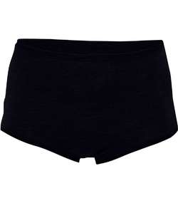 Wool Maxi Brief Black