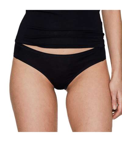 Wool Tai Brief Black – Svarta brieftrosor från JBS of Denmark