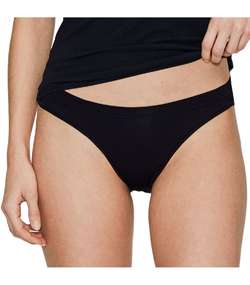 Organic Cotton Tai Brief Black