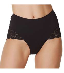 Color Studio Shapewear High Briefs Black