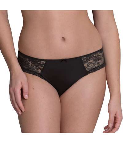 Abby Brief Black – Svarta brieftrosor från Rosa Faia