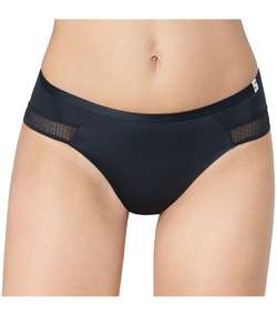 S by Sloggi Silhouette High Leg Brief Black