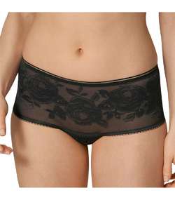 Wild Rose Sensation Bandeau Brief Black