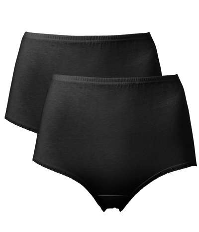 2-pack Trofe High Maxi Briefs Black – Svarta brieftrosor från Trofé