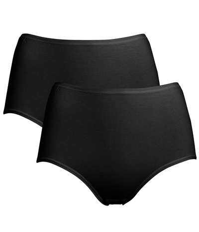 2-pack Trofe Maxi Briefs Bamboo Mix Black – Svarta brieftrosor från Trofé