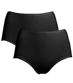 2-pack Trofe Maxi Briefs Bamboo Mix Black